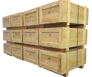Picture of Wooden Export Boxes by palettenboerse.de
