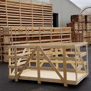 Wooden Crate Image of a Wooden Crate by palettenboerse.de