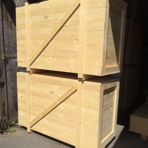 Wooden Boxes Image of a Wooden Boxes by palettenboerse.de